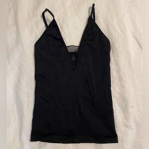 Free People Ribbed Mesh Tank, size xs/s